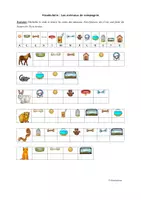 Vorschau - Arbeitsblätter - Materialpaket: les animaux de compagnie - Deckblatt