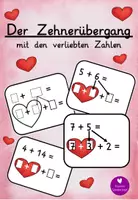 Vorschau - Arbeitsblätter - Materialpaket zum Zehnerübergang - Deckblatt