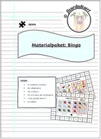 Vorschau - Arbeitsblätter - Materialpaket: Bingo - Deckblatt