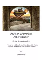 Vorschau - Arbeitsblätter - Deutsch: Grammatik und Rechtschreibung mit Texten zum Nachdenken und darüber Sprechen - Deckblatt