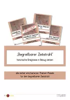 Vorschau - Mal- und Bastelvorlagen - Begreifbarer Zeitstrahl (Gesamtpaket) - Deckblatt