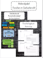 Vorschau - Arbeitsblätter - Forscherpaket Sachunterricht - Deckblatt