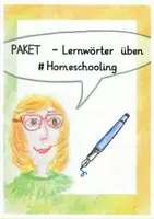 Vorschau - Arbeitsblätter - Paket Lernwörter üben - Deckblatt