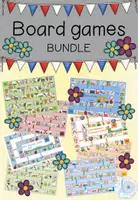 Vorschau - Unterrichtsreihen - Board Game / Spielfeld MATERIALPAKET / SPARPAKET / SPARSET / BUNDLE - Deckblatt