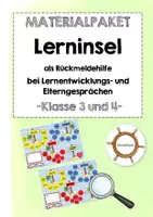 Vorschau - Bildkarten - MATERIALPAKET Lerninselkarten Klasse 3 und 4 - Deckblatt