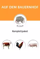 Vorschau - Unterrichtsreihen - Paket: Auf dem Bauernhof (Kita/Grundschule) - Deckblatt