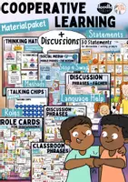 Aperçu - Feuilles d'exercices - Cooperative Learning / Discussions - Growing BUNDLE - Page de couverture
