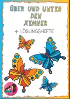 Vorschau - Arbeitsblätter - Materialpaket Zehnerüber-unterschreitung - Deckblatt