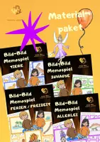 Vorschau - Stationenlernen - Sparpaket Bild - Bild: Memospiele für Kita / Vorschule - Deckblatt