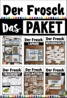 Vorschau - Unterrichtsreihen - Der Frosch - Das Paket - Deckblatt