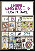 Vorschau - Spiele - I HAVE ... WHO HAS ... - MEGA PAKET (wachsendes Paket) - Deckblatt
