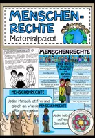 Vorschau - Arbeitsblätter - Menschenrechte – Menschenrechte verstehen und im Unterricht erarbeiten | Materialpaket - Deckblatt