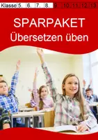 Vorschau - Arbeitsblätter - Homeschooling Englisch - Übersetzungen üben / Wortschatztraining - Deckblatt