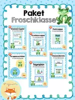 Vorschau - Poster - Paket - Froschklasse - Deckblatt