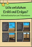 Vorschau - Arbeitsblätter - Materialpaket zum Thema Erdöl & Erdgas - Deckblatt