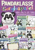 Vorschau - Arbeitsblätter - Pandaklasse Materialpaket Klassentier Panda - Deckblatt