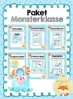 Vorschau - Poster - Materialpaket - Monsterklasse - Deckblatt
