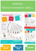 Vorschau - Arbeitsblätter - Kleines Einmaleins üben... Kopfrechnen im ZH 100 - (Bundle) - Deckblatt