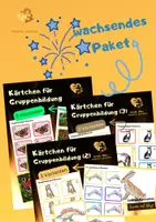 Vorschau - Bildkarten - Sparpaket: Kärtchen zur Gruppenbildung - Deckblatt