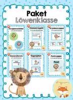 Vorschau - Poster - Materialpaket - Löwenklasse - Deckblatt