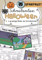 Vorschau - Arbeitsblätter - Halloween als Schreibanlass | Sparpaket | differenziert - Deckblatt