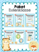 Vorschau - Poster - Materialpaket - Eulenklasse - Deckblatt