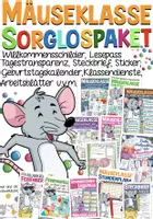 Vorschau - Arbeitsblätter - Mäuseklasse Sorglospaket Klassentier Maus - Deckblatt