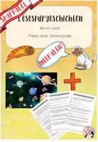 Vorschau - Spiele - BUNDLE: Lesespur "Wo ist Luna?" - Deckblatt