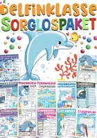 Vorschau - Arbeitsblätter - Delfinklasse Klassentier Delfin XXl Sorglospaket - Deckblatt