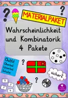 Vorschau - Arbeitsblätter - Megapaket - Wahrscheinlichkeit und Kombinatorik - Deckblatt
