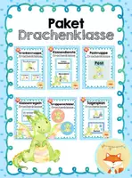 Vorschau - Poster - Materialpaket - Drachenklasse - Deckblatt