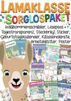 Vorschau - Arbeitsblätter - Lamaklasse Klassentier Lama XXL Sparpaket - Deckblatt