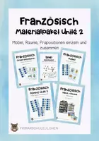 Vorschau - Spiele - Materialpaket Unité 2 Französisch Dis Donc 6 - Deckblatt