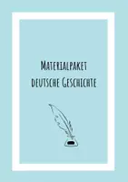 Vorschau - Arbeitsblätter - Materialpaket deutsche Geschichte - Deckblatt