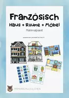 Vorschau - Spiele - Materialpaket Haus, Räume, Möbel Französisch - Deckblatt
