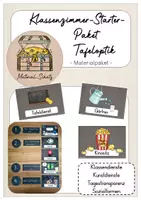 Vorschau - Bildkarten - Klassenzimmer-Starter-Paket - Deckblatt