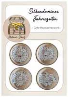 Vorschau - Spiele - Silbendominos Jahreszeiten - Deckblatt