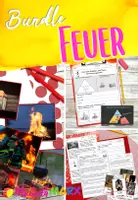 Vorschau - Unterrichtsreihen - Materialsammlung Feuer - Deckblatt