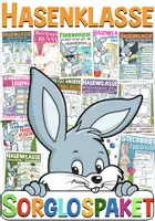 Vorschau - Arbeitsblätter - Hasenklasse Klassentier Hase Sorglospaket - Deckblatt