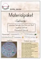 Vorschau - Arbeitsblätter - Materialpaket Getreide - Deckblatt