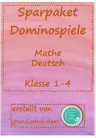 Vorschau - Spiele - Sparpaket "Dominospiele" Deutsch/Mathe - Deckblatt