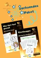 Vorschau - Arbeitsblätter - Sparpaket: Klettmappen Deutsch (Sammlung) - Deckblatt