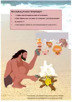 Vorschau - Stundenentwürfe - Altsteinzeit, Jungsteinzeit, Neolithische Revolution: entdeckendes Lernen - Deckblatt
