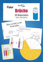 Vorschau - Arbeitsblätter - Homeschooling Brüche - Deckblatt