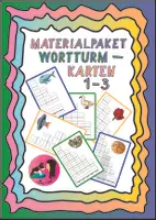 Vorschau - Stationenlernen - Materialpaket Wortturmkarten 120 erste Wörter - Deckblatt