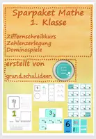 Vorschau - Arbeitsblätter - Sparpaket Mathe 1. Klasse Zahlenraum bis 20 - Deckblatt