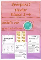 Vorschau - Arbeitsblätter - Sparpaket "Herbst" - Deckblatt