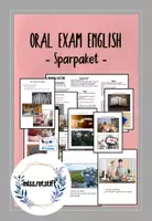Vorschau - Bildkarten - Oral Exam - Material für die Mündliche Prüfung - Sprechprüfung Englisch - Deckblatt