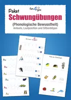 Vorschau - Arbeitsblätter - Schwungübungen - Phonologische Bewusstheit #edukiferiensale24 - Deckblatt
