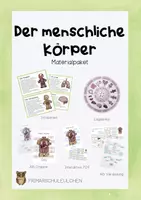 Vorschau - Arbeitsblätter - Materialpaket - Der menschliche Körper (Systeme, Organe und Verdauung) - Deckblatt